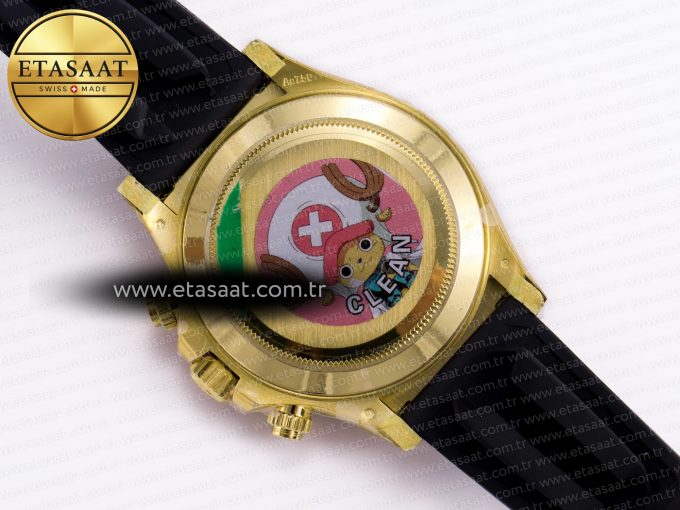 Daytona 116518 Clean 1:1 Best Edition YG Dial on Oysterflex Strap SA4130 - Görsel 16