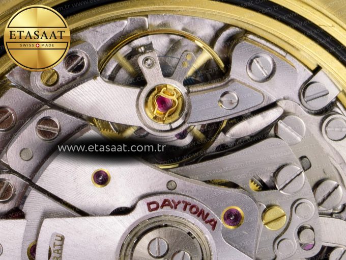 Daytona 116518 Clean 1:1 Best Edition YG Dial on Oysterflex Strap SA4130 - Görsel 21