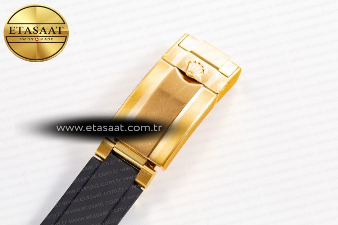 Daytona 116518 Clean Factory 1:1 Best Edition White Pearl Diamonds Dial on Oysterflex Rubber Strap SA4130 - Görsel 21