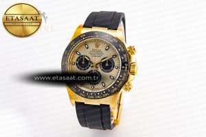 Daytona 116518 Clean Factory YG 1:1 Best Edition YG Dial on Oysterflex Rubber Strap SA4130