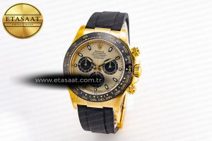 Daytona 116518 Clean Factory YG 1:1 Best Edition YG Dial on Oysterflex Rubber Strap SA4130 - Görsel 2