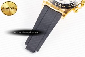 Daytona 116518 Clean Factory YG 1:1 Best Edition YG Dial on Oysterflex Rubber Strap SA4130 - Görsel 26