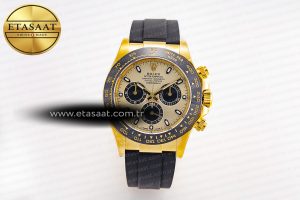 Daytona 116518 Clean Factory YG 1:1 Best Edition YG Dial on Oysterflex Rubber Strap SA4130 - Görsel 3