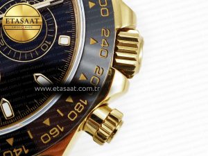 Daytona 116518 QF 1:1 Best Edition Black Dial on Oysterflex Strap SH4130 V3 (Gain Weight) - Görsel 12