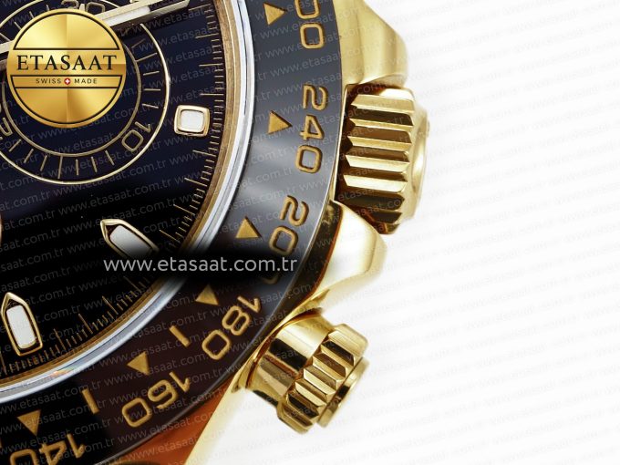 Daytona 116518 QF 1:1 Best Edition Black Dial on Oysterflex Strap SH4130 V3 (Gain Weight) - Görsel 12