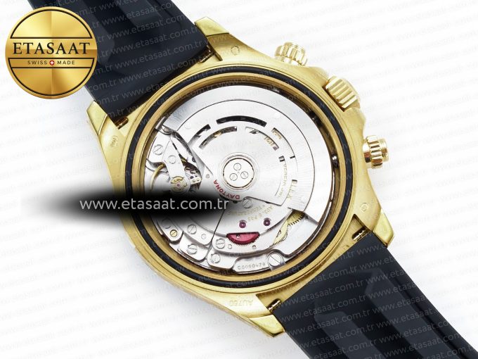 Daytona 116518 QF 1:1 Best Edition Black Dial on Oysterflex Strap SH4130 V3 (Gain Weight) - Görsel 21