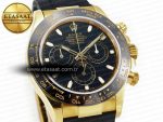 Daytona 116518 QF 1:1 Best Edition Black Dial on Oysterflex Strap SH4130 V3 (Gain Weight) - Görsel 6