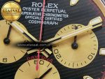 Daytona 116518 QF 1:1 Best Edition Black/YG Dial on Oysterflex Strap SH4130 V3 (Gain Weight) - Görsel 11