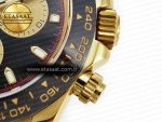 Daytona 116518 QF 1:1 Best Edition Black/YG Dial on Oysterflex Strap SH4130 V3 (Gain Weight) - Görsel 13