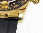 Daytona 116518 QF 1:1 Best Edition Black/YG Dial on Oysterflex Strap SH4130 V3 (Gain Weight) - Görsel 14