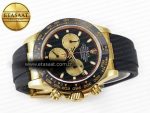 Daytona 116518 QF 1:1 Best Edition Black/YG Dial on Oysterflex Strap SH4130 V3 (Gain Weight) - Görsel 9