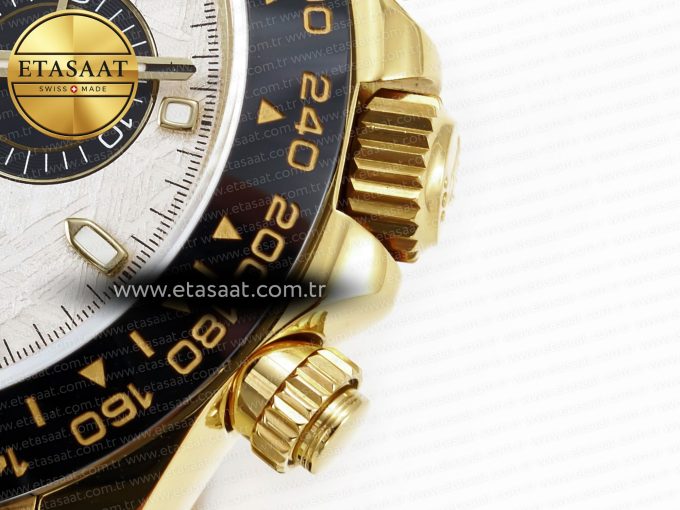 Daytona 116518 QF 1:1 Best Edition Meteorite Dial on Oysterflex Strap SH4130 V3 (Gain Weight) - Görsel 11