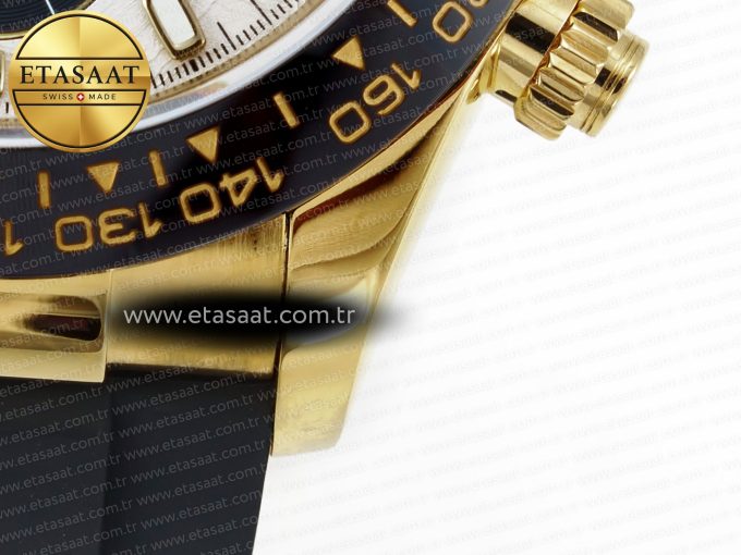 Daytona 116518 QF 1:1 Best Edition Meteorite Dial on Oysterflex Strap SH4130 V3 (Gain Weight) - Görsel 12