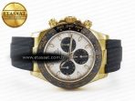 Daytona 116518 QF 1:1 Best Edition Meteorite Dial on Oysterflex Strap SH4130 V3 (Gain Weight) - Görsel 13
