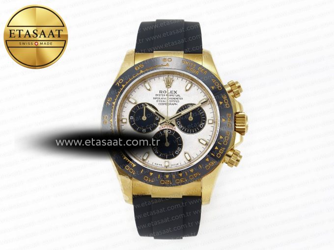 Daytona 116518 QF 1:1 Best Edition Meteorite Dial on Oysterflex Strap SH4130 V3 (Gain Weight) - Görsel 3