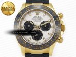 Daytona 116518 QF 1:1 Best Edition Meteorite Dial on Oysterflex Strap SH4130 V3 (Gain Weight) - Görsel 4
