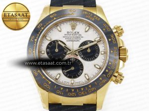 Daytona 116518 QF 1:1 Best Edition Meteorite Dial on Oysterflex Strap SH4130 V3 (Gain Weight) - Görsel 4