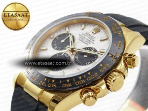 Daytona 116518 QF 1:1 Best Edition Meteorite Dial on Oysterflex Strap SH4130 V3 (Gain Weight) - Görsel 7