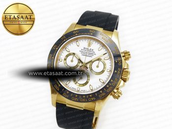 Daytona 116518 QF 1:1 Best Edition White Dial on Oysterflex Strap SH4130 V3 (Gain Weight)