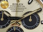 Daytona 116518 QF 1:1 Best Edition YG/Black Dial on Oysterflex Strap SH4130 V3 (Gain Weight) - Görsel 10