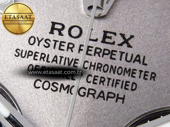 Daytona 116519 APSF 1:1 Best Edition Gray Dial on Oysterflex Rubber Strap SH4130 - Görsel 10
