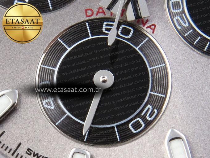 Daytona 116519 APSF 1:1 Best Edition Gray Dial on Oysterflex Rubber Strap SH4130 - Görsel 12
