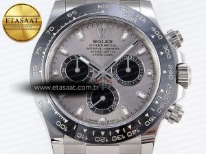 Daytona 116519 APSF 1:1 Best Edition Gray Dial on Oysterflex Rubber Strap SH4130 - Görsel 4