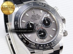 Daytona 116519 APSF 1:1 Best Edition Gray Dial on Oysterflex Rubber Strap SH4130 - Görsel 5