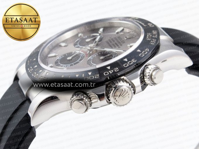 Daytona 116519 APSF 1:1 Best Edition Gray Dial on Oysterflex Rubber Strap SH4130 - Görsel 8