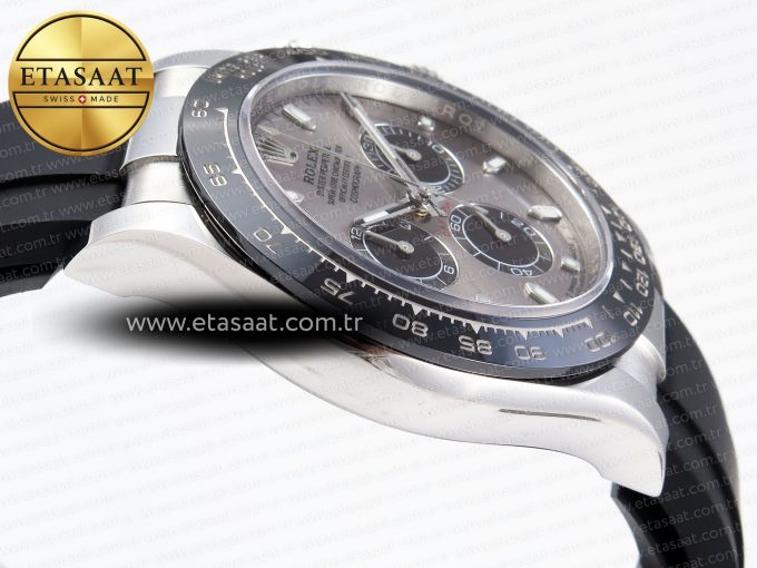 Daytona 116519 APSF 1:1 Best Edition Gray Dial on Oysterflex Rubber Strap SH4130 - Görsel 9