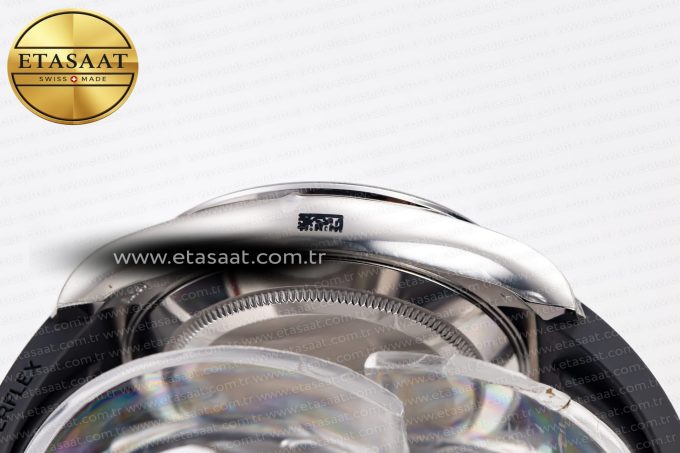 Daytona 116519 Clean Factory 1:1 Best Edition 904L SS Case White Dial on Rubber Strap SA4130 V2 - Görsel 15