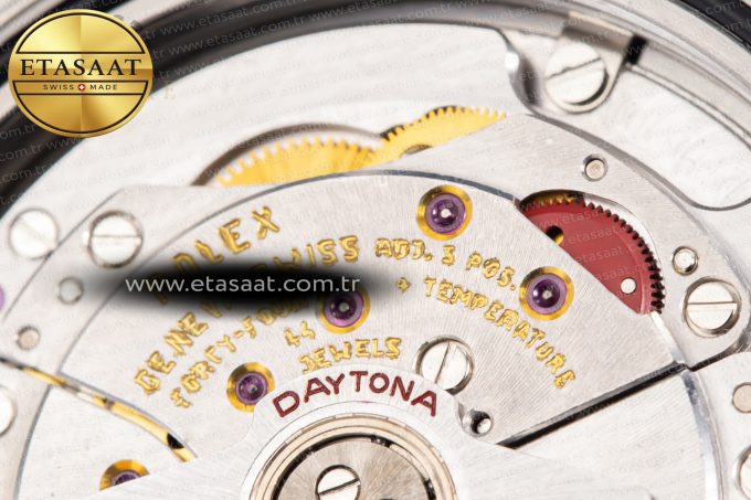 Daytona 116519 Clean Factory 1:1 Best Edition 904L SS Case White Dial on Rubber Strap SA4130 V2 - Görsel 22