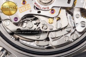 Daytona 116519 Clean Factory 1:1 Best Edition 904L SS Case White Dial on Rubber Strap SA4130 V2 - Görsel 23