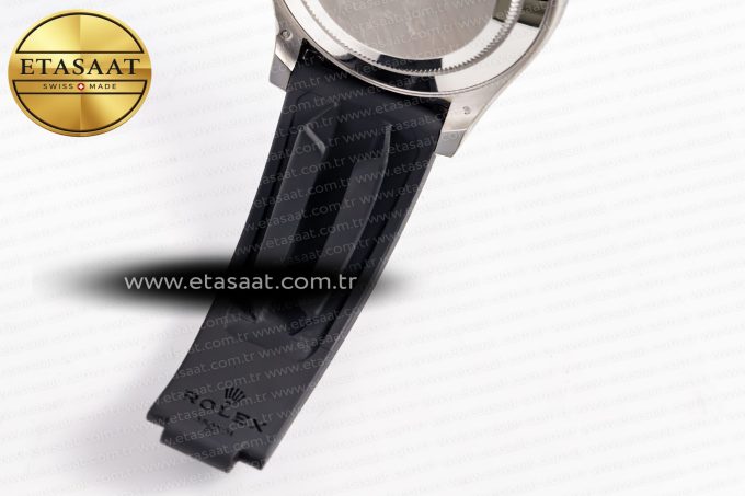 Daytona 116519 Clean Factory 1:1 Best Edition 904L SS Case White Dial on Rubber Strap SA4130 V2 - Görsel 27