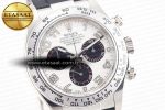 Daytona 116519 Clean Factory 1:1 Best Edition 904L SS Case White Dial on Rubber Strap SA4130 V2 - Görsel 6