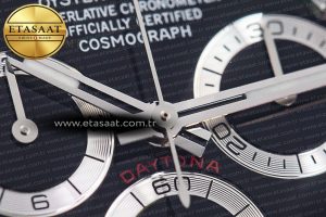 Daytona 116519 Clean Factory 1:1 Best Edition Black Diamonds Dial on Oysterflex Rubber Strap SA4130 - Görsel 13