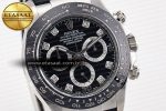 Daytona 116519 Clean Factory 1:1 Best Edition Black Diamonds Dial on Oysterflex Rubber Strap SA4130 - Görsel 6