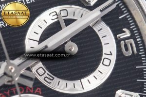 Daytona 116519 Clean Factory 1:1 Best Edition Black Diamonds Dial on Oysterflex Rubber Strap SA4130 - Görsel 7