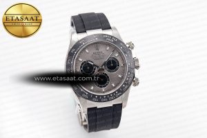 Daytona 116519 Clean Factory 1:1 Best Edition Grey Dial on Oysterflex Rubber Strap SA4130 - Görsel 4