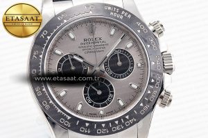 Daytona 116519 Clean Factory 1:1 Best Edition Grey Dial on Oysterflex Rubber Strap SA4130 - Görsel 5
