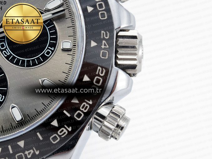 Daytona 116519 QF 1:1 Best Edition Gray Dial on Oysterflex Strap SH4130 V3 (Gain Weight) - Görsel 13