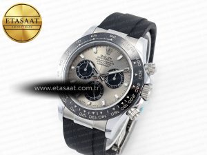 Daytona 116519 QF 1:1 Best Edition Gray Dial on Oysterflex Strap SH4130 V3 (Gain Weight) - Görsel 2