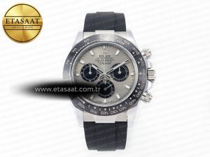 Daytona 116519 QF 1:1 Best Edition Gray Dial on Oysterflex Strap SH4130 V3 (Gain Weight) - Görsel 3