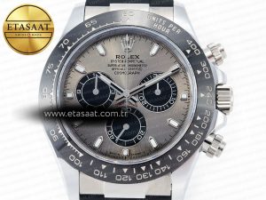Daytona 116519 QF 1:1 Best Edition Gray Dial on Oysterflex Strap SH4130 V3 (Gain Weight) - Görsel 4