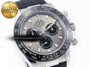 Daytona 116519 QF 1:1 Best Edition Gray Dial on Oysterflex Strap SH4130 V3 (Gain Weight) - Görsel 5