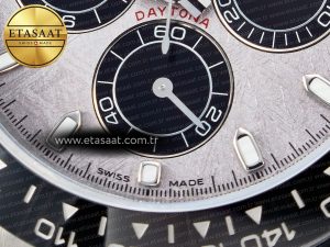 Daytona 116519 QF 1:1 Best Edition Meteorite Dial on Oysterflex Strap SH4130 V3 (Gain Weight) - Görsel 12