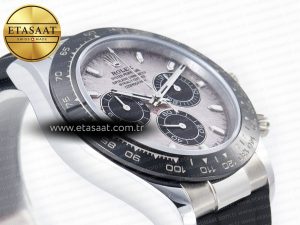 Daytona 116519 QF 1:1 Best Edition Meteorite Dial on Oysterflex Strap SH4130 V3 (Gain Weight) - Görsel 6