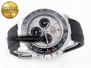 Daytona 116519 QF 1:1 Best Edition Meteorite Dial on Oysterflex Strap SH4130 V3 (Gain Weight) - Görsel 8