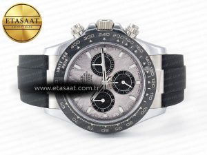 Daytona 116519 QF 1:1 Best Edition Meteorite Dial on Oysterflex Strap SH4130 V3 (Gain Weight) - Görsel 9