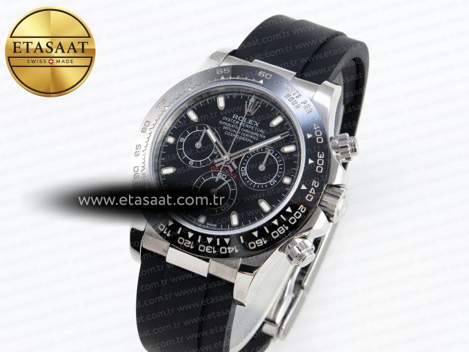 Daytona 116519 SS OMF Best Edition Black Dial on Oysterflex Strap A7750 (Slim Movement) - Görsel 1
